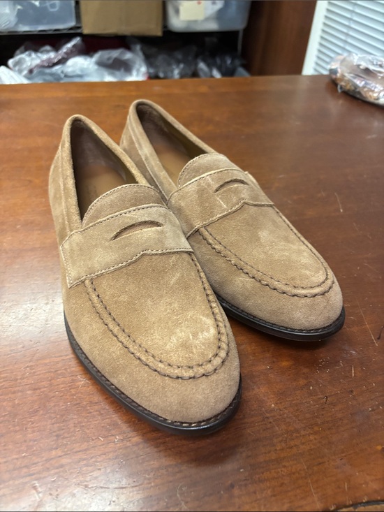 J. Crew Other - J Crew Tan Suede Dressy Loafers